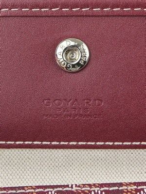 authentic goyard stamp